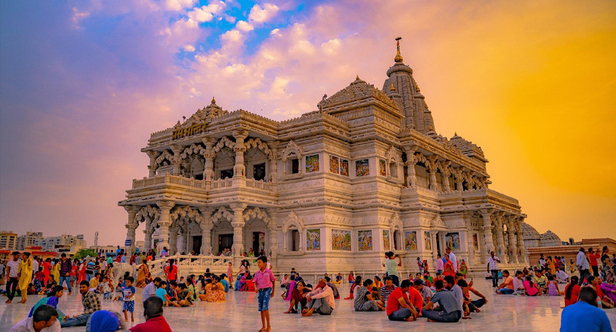 Haridwar Mathura Vrindavan Agra Tour (6 Nights 7 Days) Ex Haridwar